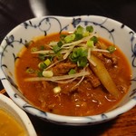 月と亀 - ◎+本日のカレー(牛肉とごぼう)