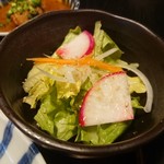 月と亀 - ◎+サラダ