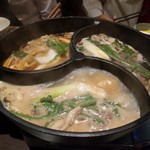 千年の宴 - 3種類の鍋