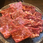 焼肉ほるもん たーちゃん - 上ハラミ 980円、特選赤身カルビ 1,280円