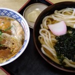 どんどん - かつ丼セット(麺大盛)890円