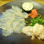 ずぼら - カレイとカワハギの肝