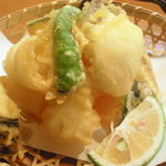 博多 魚頂天 - 天ぷら～♪