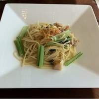 ワインラウンジ＆レストラン セパージュ 名古屋店 - 北海道噴火湾帆立貝と小松菜のオイルパスタ、白醤油風味