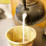 松翁 - 下手くそ〜！　白飛びしちった…　これは左手撮影では露出が合わﾆｬい…