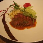 モード和食総本店 笹次 - ランチメインステーキ