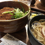 虎のバタ－ - カツカレー丼セット