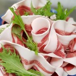 ぼたん鍋処 如月庵 - ロース肉