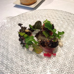 一穀一枝 - 【前菜】鯖　根セロリ　菊芋