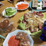 焼き菓子屋 ＰＡＲＴＡＧＥＲ - 息子達が家庭でお祝いをしてくれた