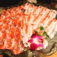 イベリコ屋 心斎橋店 - イベリコ豚のしゃぶしゃぶ。