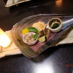 すし処 睦月 - 前菜各種