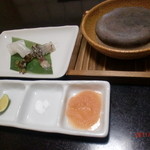 すし処 睦月 - 車海老と烏賊の石焼