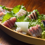 魚猫 - 刺身5点盛り合わせ