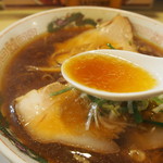 河むら - チャーシューワンタンメン（醤油スープ）