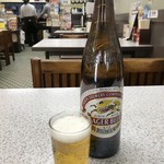 Midori Shokudou - キリンラガー大ビンで朝酒！（２０１９．１．１７）