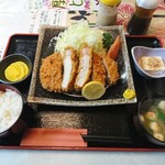 旨い食処　あごら - 厚切りとんかつ膳