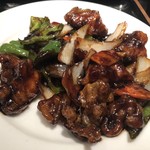 中華料理 菜香菜 - 黒酢鶏（アップ）