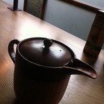 遊登里庵 - そば湯