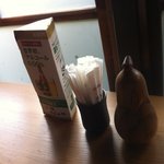 遊登里庵 - 卓上の七味