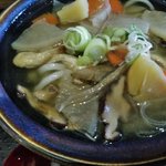 いりこぶ家 - けんちんうどん（小・アップ）