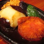 resutoranhasekura - ゴーダチーズと焼きトマトのトッピング