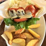 ファラフェルガーデン - ファラフェルサンド（ランチセット）