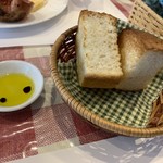 イタリア食堂 Mamma - ごほうびランチの、自家製パン