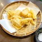 手打ちうどん 大蔵 - かしわ天