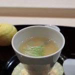 ぎをん 福志 - すっぽんユリ根の茶碗蒸し