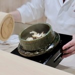 Giwon Fukushi - 松茸土鍋ご飯