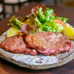 キッチン萬 - ☆【キッチン萬】さん…極上タンステーキ(≧▽≦)/～♡☆