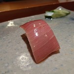 天寿し - マグロの出汁の漬け