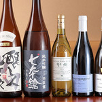 Kyouryourishidashiryourikiraya - 京都や滋賀、愛知の人気の地酒を扱っております。
                      和食に合わせたすっきりしたワインもどうぞ