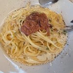 真鶴ピザ食堂KENNY - 塩辛と青海苔のクリームパスタ（2018.12）