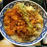 てんぷら天松 日本橋店 - かきあげ天丼