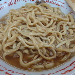 ラーメン二郎 - これは細麺レベル