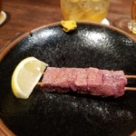 鳥茂 - オススメ　レバー焼き　500円