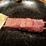 鳥茂 - オススメ　レバー焼き　500円