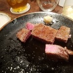 鳥茂 - 黒毛和牛ヒレ(一人前2,500円)　佐賀牛シャトーブリアン　注文は二人前から