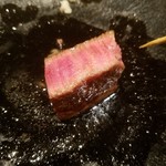 鳥茂 - 黒毛和牛ヒレ(一人前2,500円)　佐賀牛シャトーブリアン　注文は二人前から