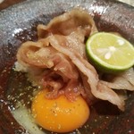 鳥茂 - 牛すき焼き飯　