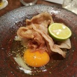 鳥茂 - 牛すき焼き飯