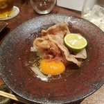 鳥茂 - 牛すき焼き飯　