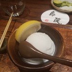 鳥茂 - 塩アイス　400円