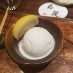 鳥茂 - 塩アイス　400円