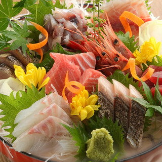 “Assorted Sashimi” All items are significantly reduced in price! !