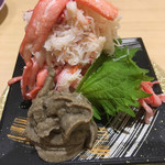 武蔵丸 - 蟹のてんこ盛り