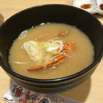 武蔵丸 - 蟹の味噌汁