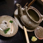 すし処 睦月 - スダチを絞って頂きました・・・